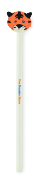 Logo trade corporate gifts picture of: Wooden pencil in animal shape