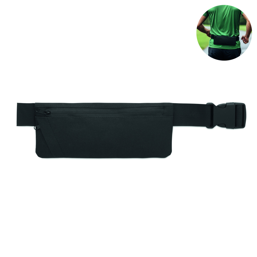 Logotrade business gift image of: Sports waist bag 600D RPET