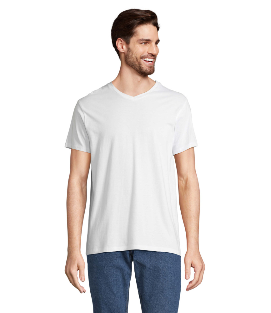 Logo trade promotional items picture of: REGENT V  V-NECK T-SHIRT