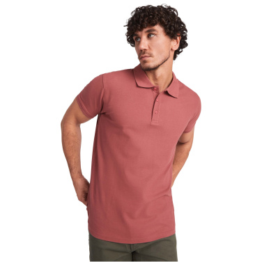 Logo trade promotional giveaway photo of: Star short sleeve men's polo
