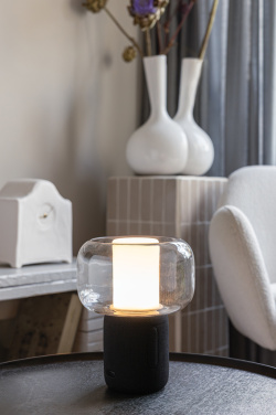 Logotrade business gifts photo of: Lux RCS recycled plastic 10W speaker lamp