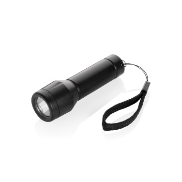 Logo trade promotional items image of: Flara RSC recycled plastic USB-rechargeable torch