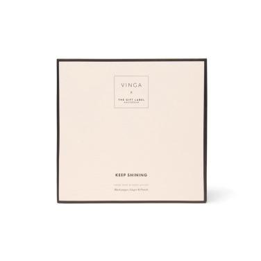 Logo trade promotional giveaway photo of: VINGA x TGL hand care gift set