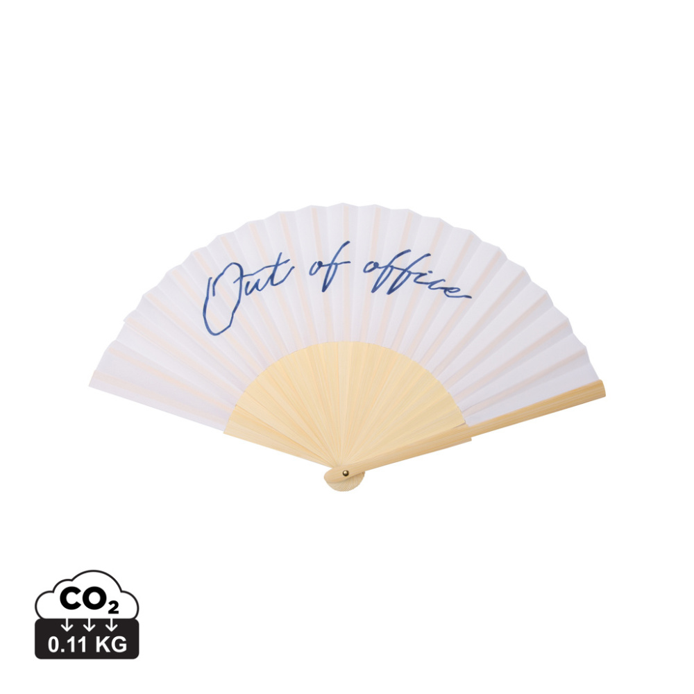 Logotrade promotional product picture of: VINGA Out of office hand fan