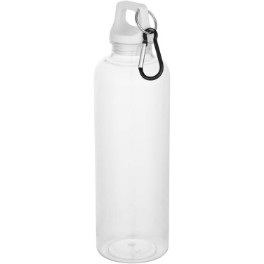 Logotrade promotional item image of: Oregon 750 ml RCS recycled plastic water bottle with carabiner