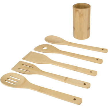Logo trade promotional item photo of: Tala bamboo kitchen tool set