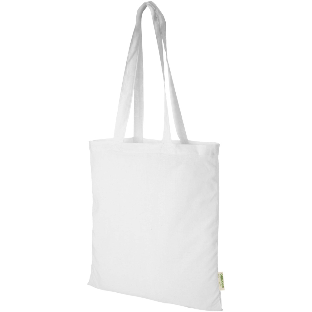 Logo trade promotional products picture of: Odisha 140 g/m² OCS organic tote bag 7L
