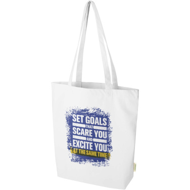 Logotrade promotional gift picture of: Odisha 270 g/m² OCS organic tote bag 10L