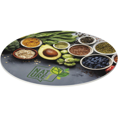 Logo trade promotional giveaways picture of: Lumin round coaster