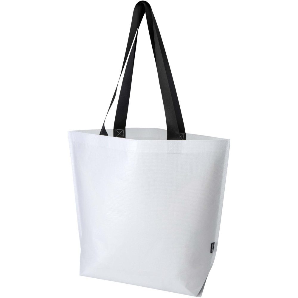 Logo trade promotional items picture of: Duo GRS recycled double-laminated oversized tote bag 30L