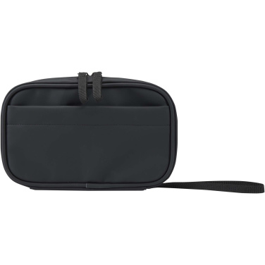 Logo trade promotional products image of: Resi Plus GRS recycled tech pouch 1L