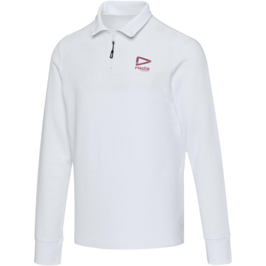 Logotrade corporate gift picture of: Zeus long sleeve unisex half zip polo