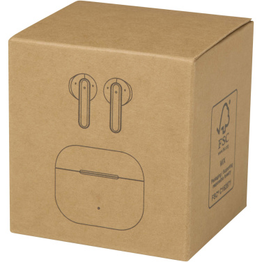 Logo trade promotional product photo of: Altais recycled plastic True Wireless Bluetooth® headset