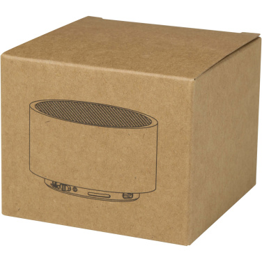 Logotrade promotional item image of: Ankaa 3W recycled aluminium wireless Bluetooth® speaker