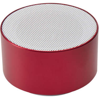 Logo trade corporate gifts image of: Ankaa 3W recycled aluminium wireless Bluetooth® speaker