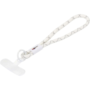 Logo trade business gift photo of: Arich recycled plastic smartphone wristband