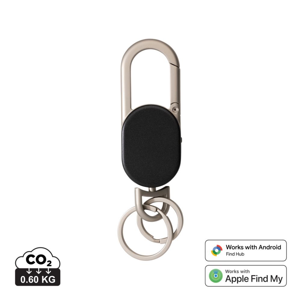 Logotrade promotional gift image of: Keyfinder Dual keychain with worldwide locating