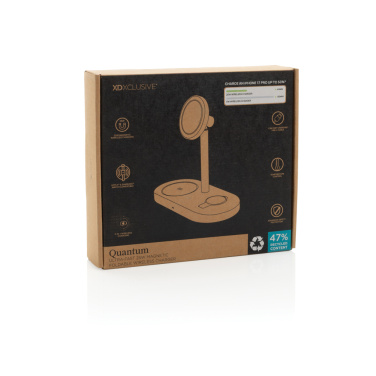 Logo trade advertising products picture of: Quantum RCS ultra-fast 25W Magnetic desk wireless Charger