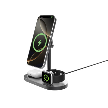 Logo trade promotional merchandise photo of: Quantum RCS ultra-fast 25W Magnetic desk wireless Charger
