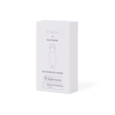 Logo trade promotional merchandise picture of: VINGA Baltimore RCS Key Organiser With Finder Dual