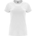 Capri short sleeve women's t-shirt, White