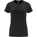 Capri short sleeve women's t-shirt, Black
