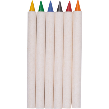 Logotrade promotional giveaway image of: Infinity Set of Wax Crayons KINGSTON
