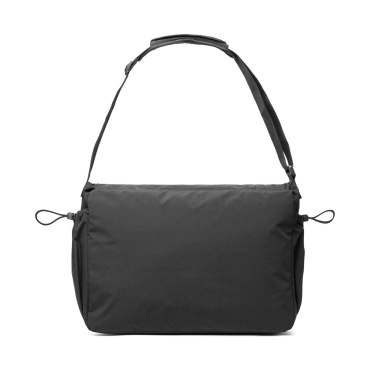 Logo trade promotional giveaways image of: KENTO URBAN RCS recycled nylon 15.6 inch Messenger