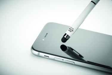 Logo trade promotional gifts picture of: Stylus antibacterial pen
