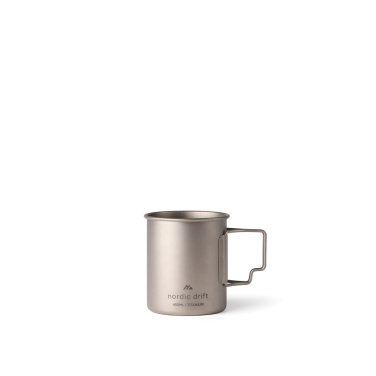 Logo trade promotional items image of: Nordic Drift Trail Ultra Light Titanium 450ml Cup