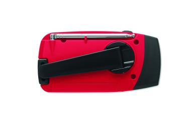 Logo trade corporate gift photo of: Portable radio SOS with LED torch