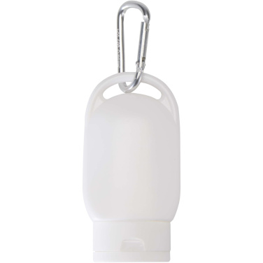 Logo trade promotional products picture of: Rosie SPF 30 suncream with carabiner