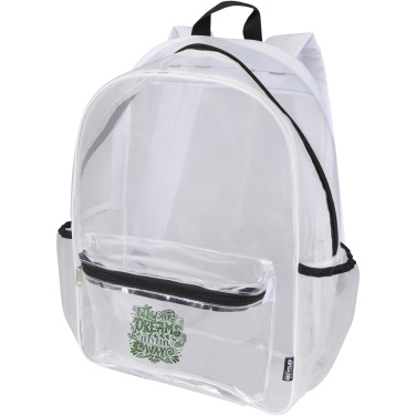 Logo trade corporate gifts picture of: Mesh GRS recycled backpack 18L