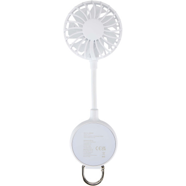 Logo trade corporate gifts picture of: Ventio recycled plastic magnetic portable fan