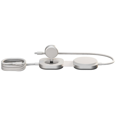 Logo trade corporate gifts image of: Zens Pro 3 140W USB-C 3-in-1 charging cable