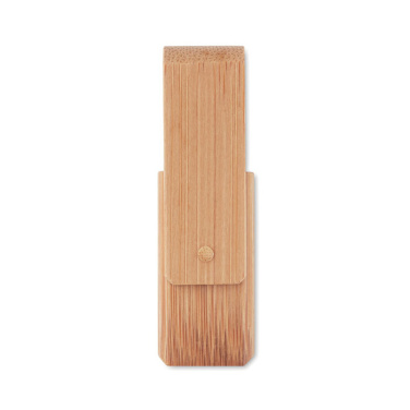 Logo trade promotional merchandise picture of: Bamboo USB