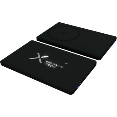 Logo trade promotional gift photo of: SCX.design P22 5000 mAh ultra slim magnetic power bank