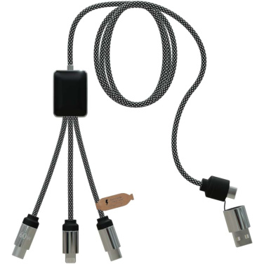 Logo trade advertising products image of: SCX.design C33 60W Type-C charging cable with dual light-up logo 