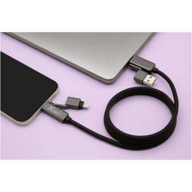 Logo trade promotional products picture of: SCX.design C59 100W magnetic silicone charging cable