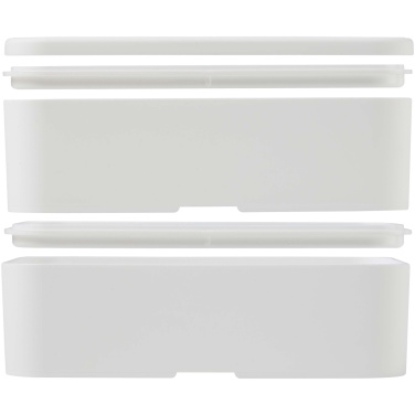 Logo trade promotional gifts picture of: MIYO POP 700+700 ml double layer lunch box