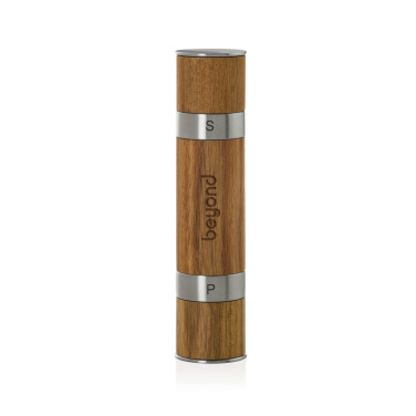 Logo trade promotional item photo of: AdHoc Duomill Pepper and salt double mill