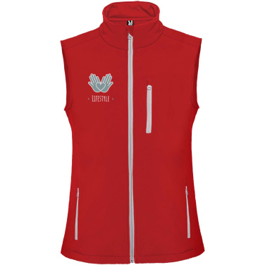 Logo trade business gift photo of: Nevada unisex softshell bodywarmer
