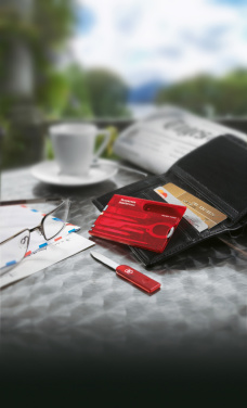 Logotrade promotional item picture of: VICTORINOX Swiss Card Classic 10 functions