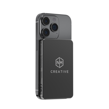 Logo trade corporate gift photo of: Urban Vitamin Marin 5000mAh magnetic 15W wireless powerbank