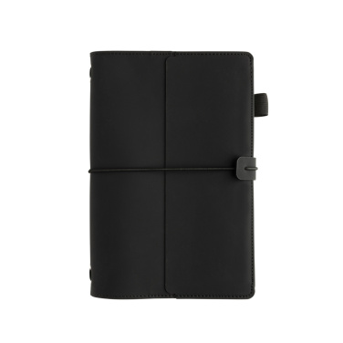 Logo trade promotional giveaways image of: Daily Notes Binder 3 in 1 refillable PU notebook