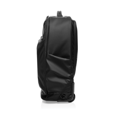 Logotrade promotional product picture of: Swiss Peak OSLO RCS Wheeled Duffel backpack  cabin proof