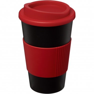 Logo trade reklaamkingid foto: Americano® 350 ml silikoonist võruga kohvitops