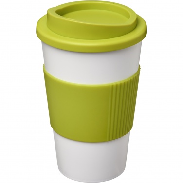 Logo trade ärikingitused foto: Americano® 350 ml silikoonist võruga kohvitops