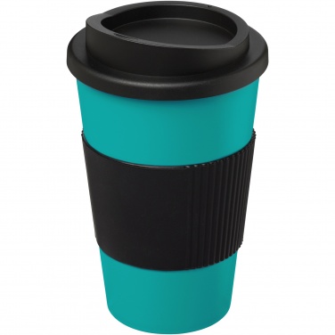 Logotrade reklaamkingituse foto: Americano® 350 ml silikoonist võruga kohvitops