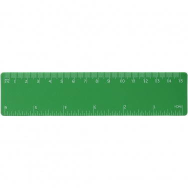 Logo trade firmakingi pilt: Rothko 15 cm plastikust joonlaud